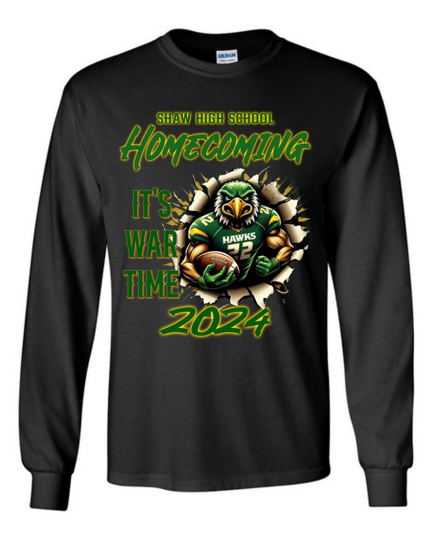 Shaw Hawks Homecoming 2024 Shirts
