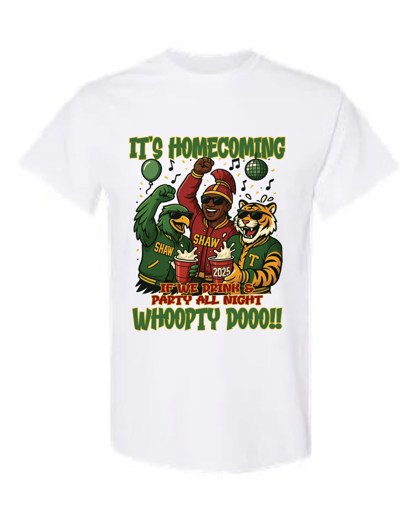 Whoopity 3 logo Short Sleeve Spirit Shirts 2025