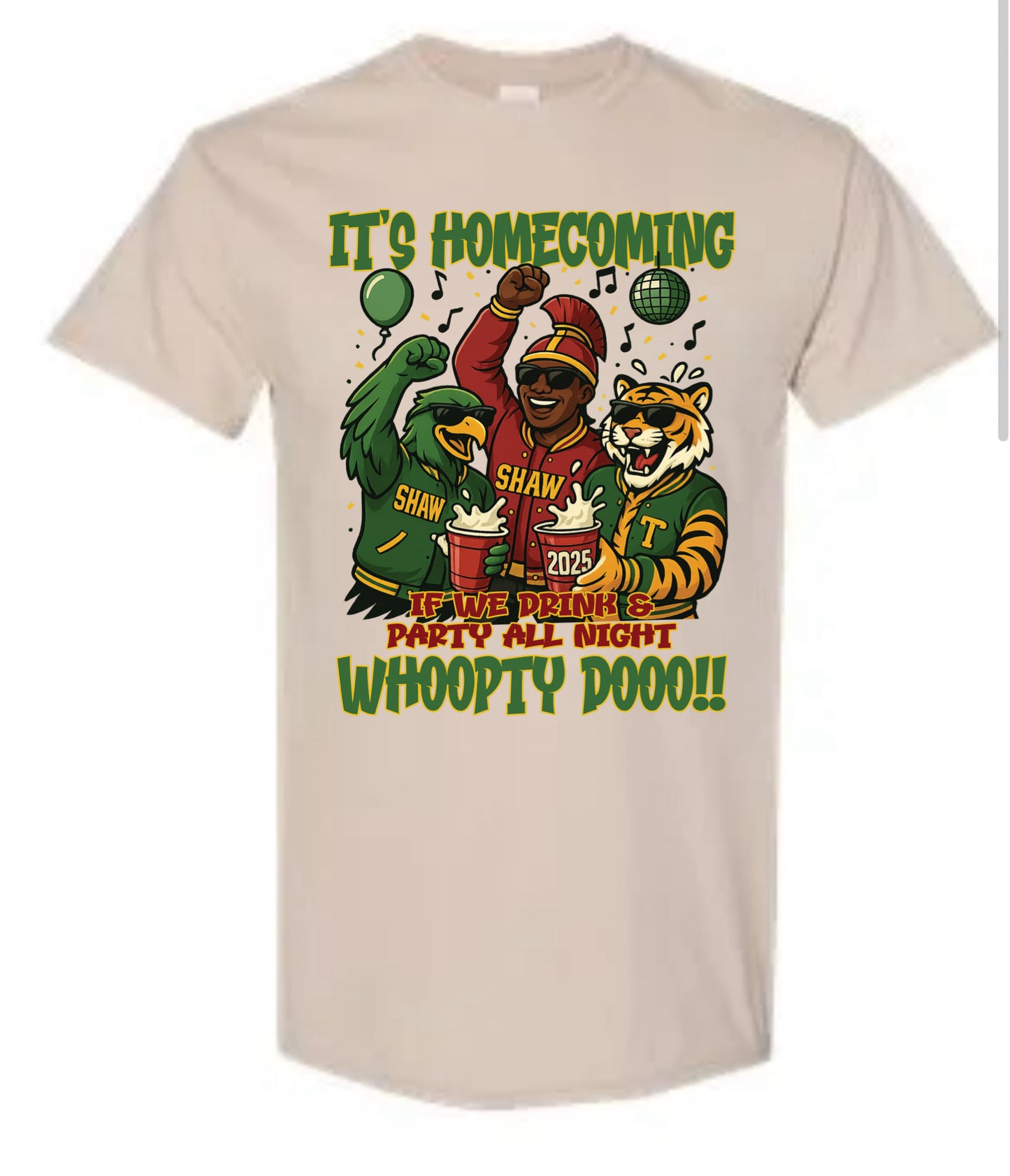Whoopity 3 logo Short Sleeve Spirit Shirts 2025