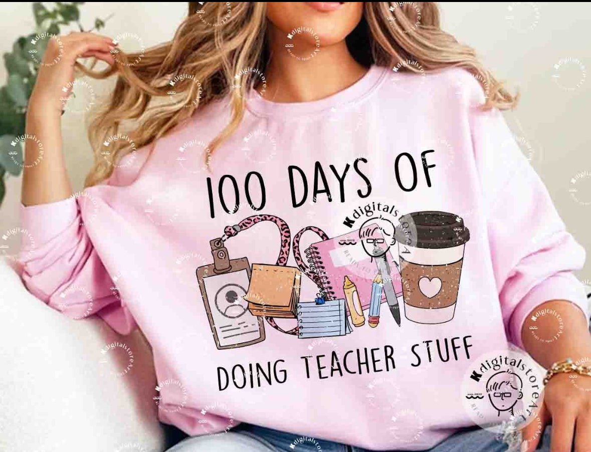100 Days of School Transfers (Teacher)