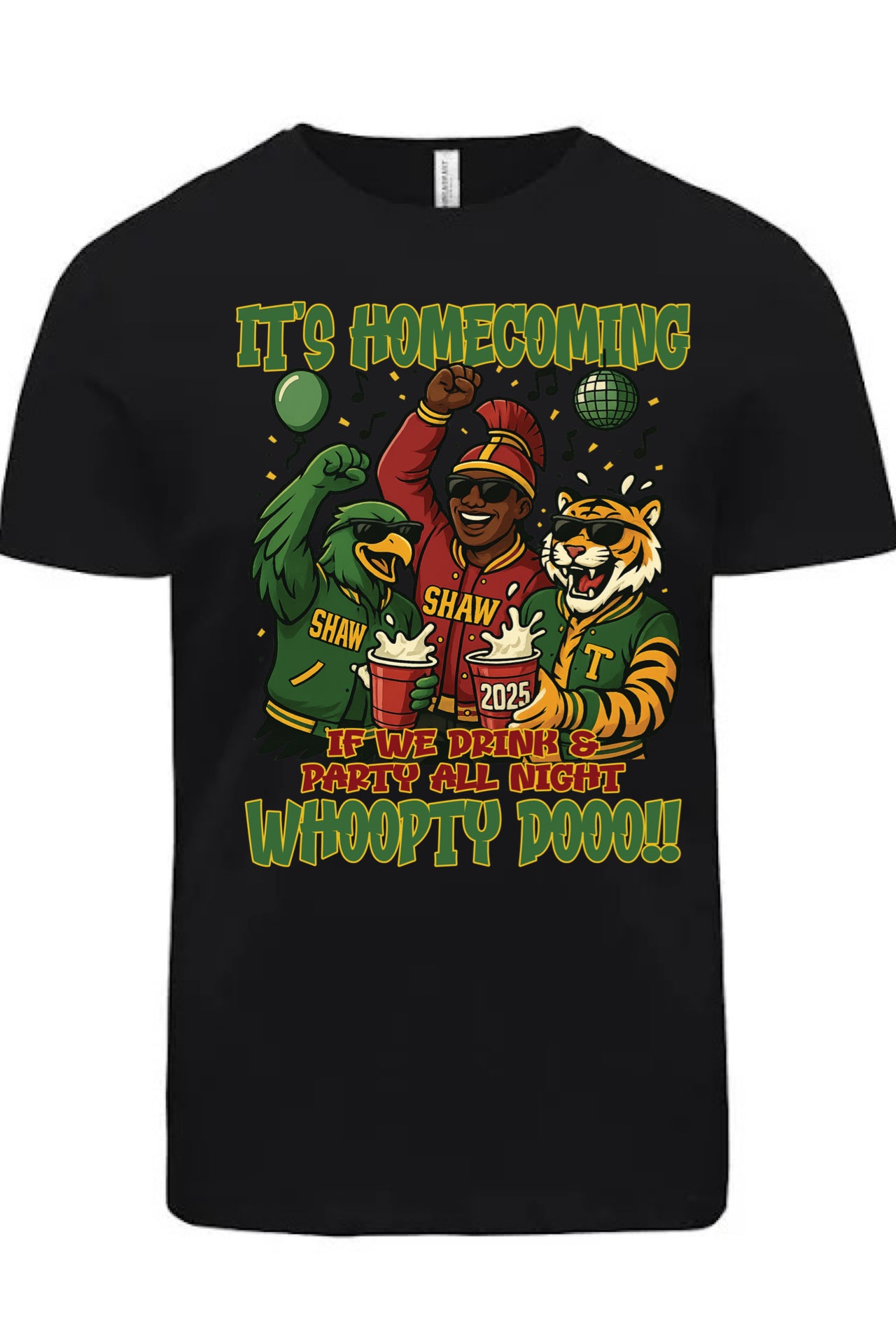 Whoopity 3 logo Short Sleeve Spirit Shirts 2025