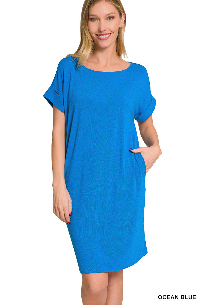 Summer Summer Summer Time VNeck Dress (Plus)