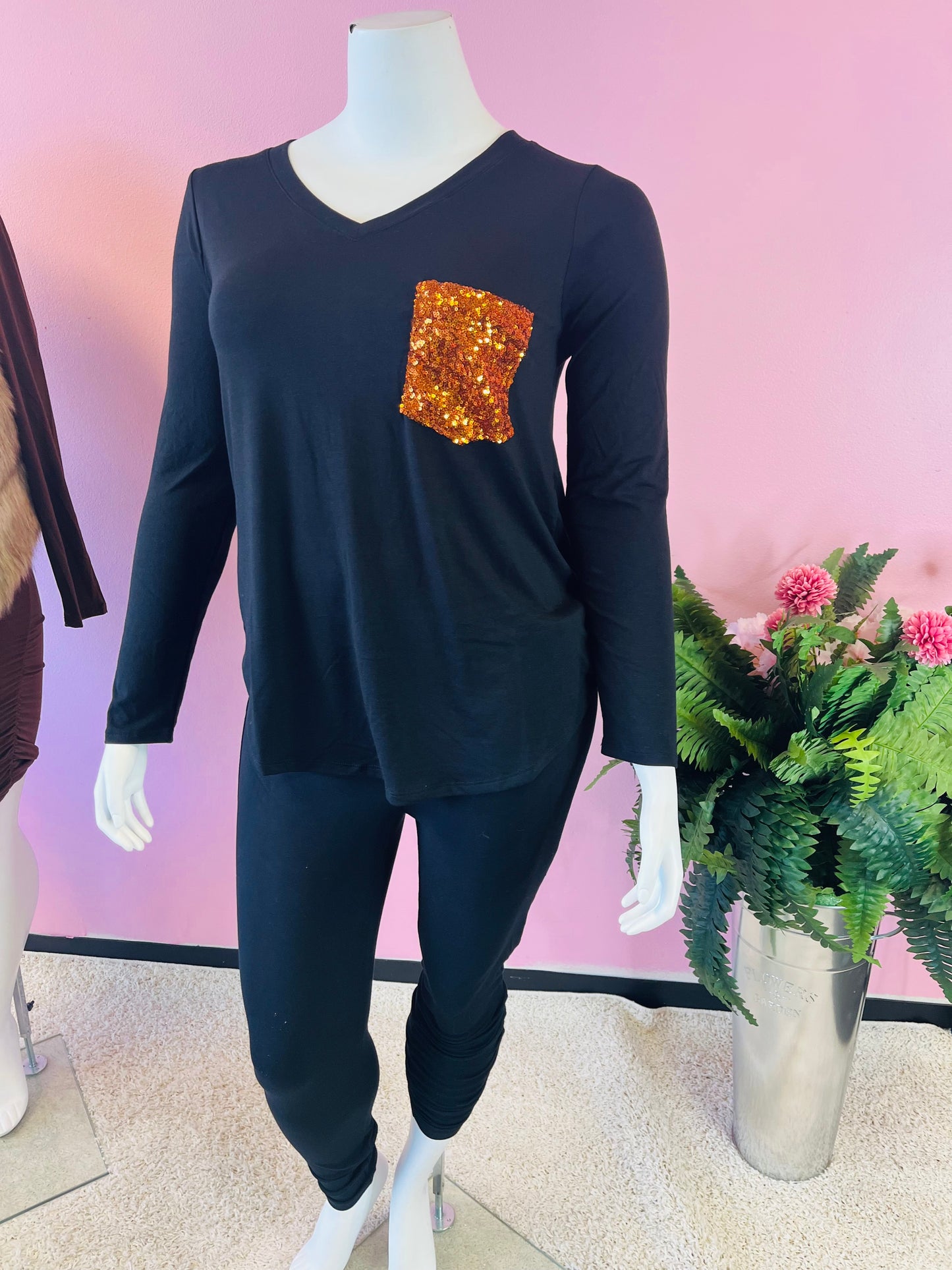 Glitter pocket 2 Piece Set