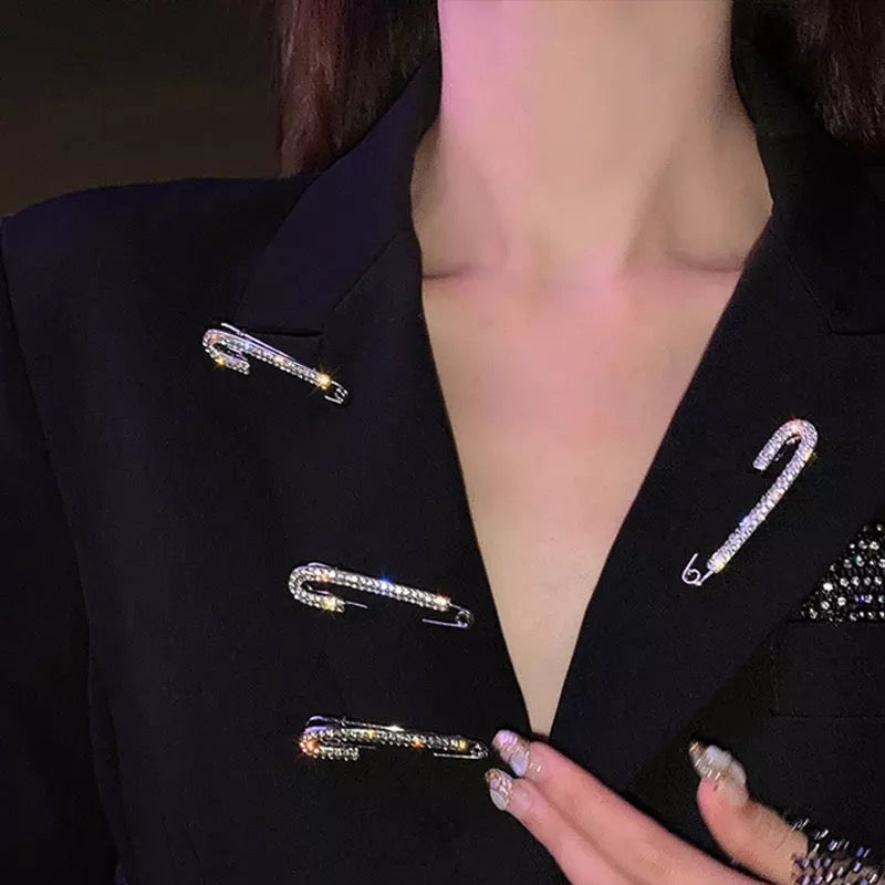 Pin Rhinestone Brooch