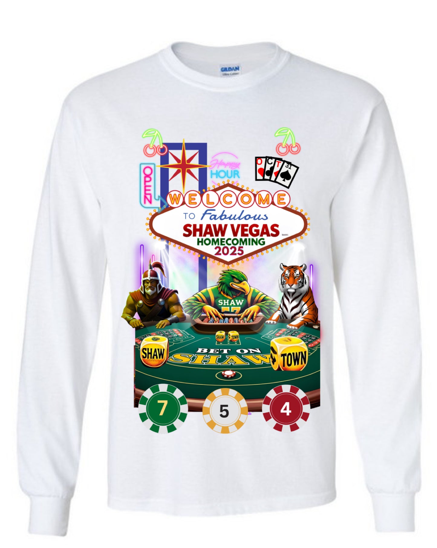 Delta Fest Homecoming 2025 Long Sleeve Shirts