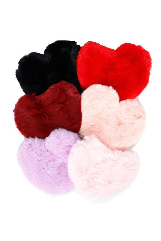 Furry Hearts Purse