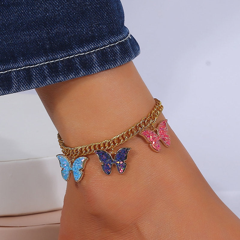 Bling/Beaded Anklets ( Assorted)